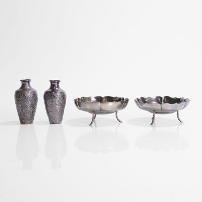 Lot 149 - A collection of Chinese export silver