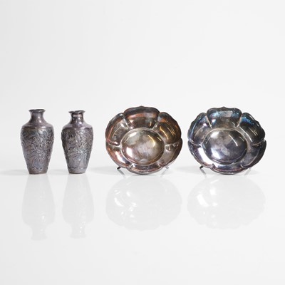 Lot 149 - A collection of Chinese export silver