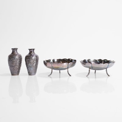 Lot 149 - A collection of Chinese export silver