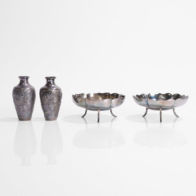 Lot 149 - A collection of Chinese export silver