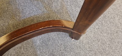Lot 48 - An Art Deco walnut dining table