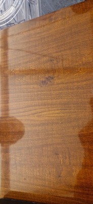 Lot 48 - An Art Deco walnut dining table
