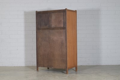 Lot 77 - A Heal's 'Letchworth' oak tallboy
