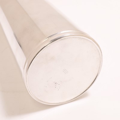 Lot 87 - A Napier silver-plated cocktail shaker