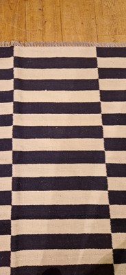 Lot 59 - A Bauhaus-style kilim carpet