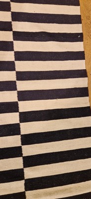 Lot 59 - A Bauhaus-style kilim carpet