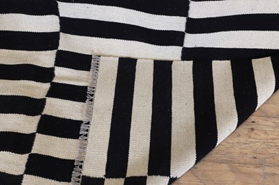 Lot 59 - A Bauhaus-style kilim carpet