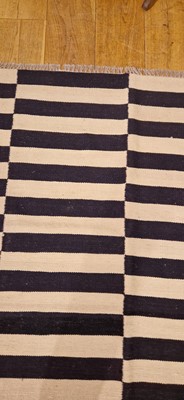 Lot 59 - A Bauhaus-style kilim carpet