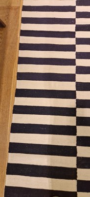 Lot 59 - A Bauhaus-style kilim carpet