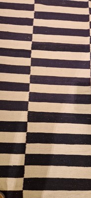 Lot 59 - A Bauhaus-style kilim carpet
