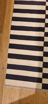 Lot 59 - A Bauhaus-style kilim carpet
