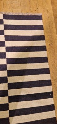 Lot 59 - A Bauhaus-style kilim carpet