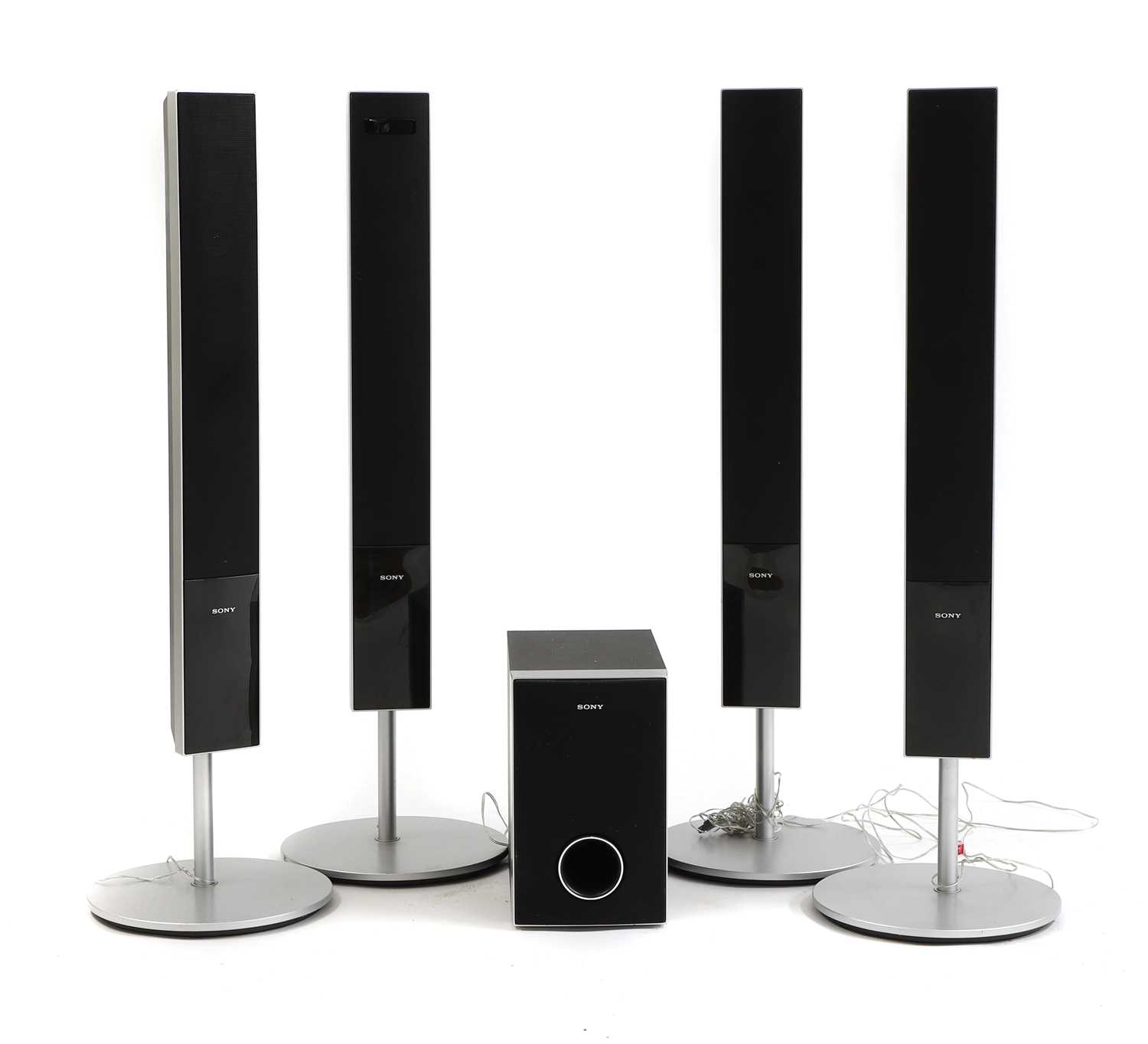 Lot 379 - A set of four SS-TS75 Sony surround speakers