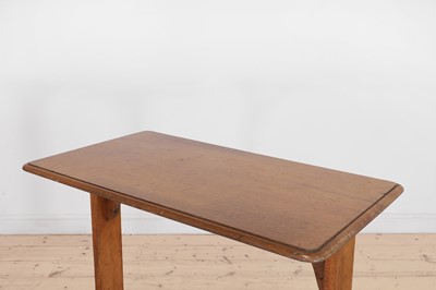 Lot 67 - A Victorian golden oak side table