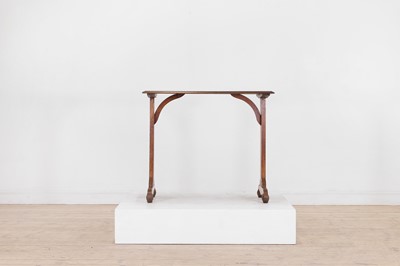 Lot 67 - A Victorian golden oak side table