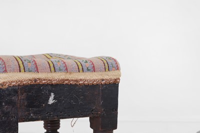 Lot 106 - Two Victorian stools