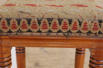 Lot 106 - Two Victorian stools