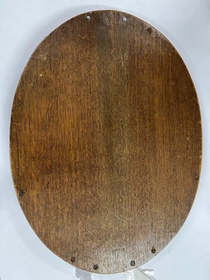 Lot 33 - A collection of oak and mahogany trays