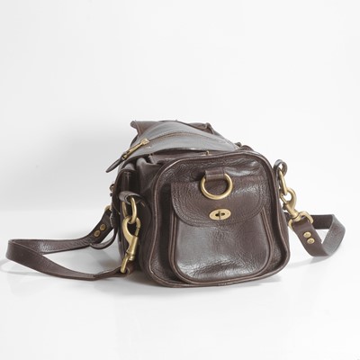 Lot 458 - A Mulberry brown leather Alana bag
