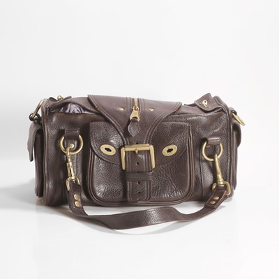Lot 458 - A Mulberry brown leather Alana bag