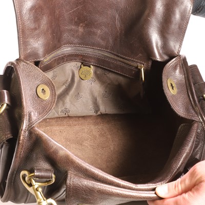 Lot 458 - A Mulberry brown leather Alana bag