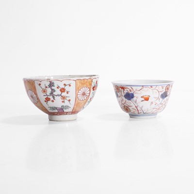 Lot 101 - Two pairs of Chinese export cups and saucers