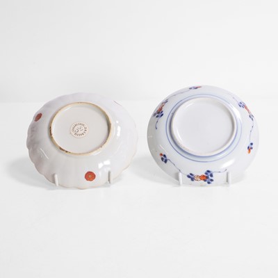 Lot 101 - Two pairs of Chinese export cups and saucers