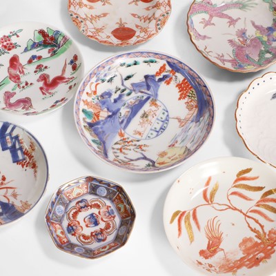 Lot 92 - A collection of Chinese and Japanese saucers