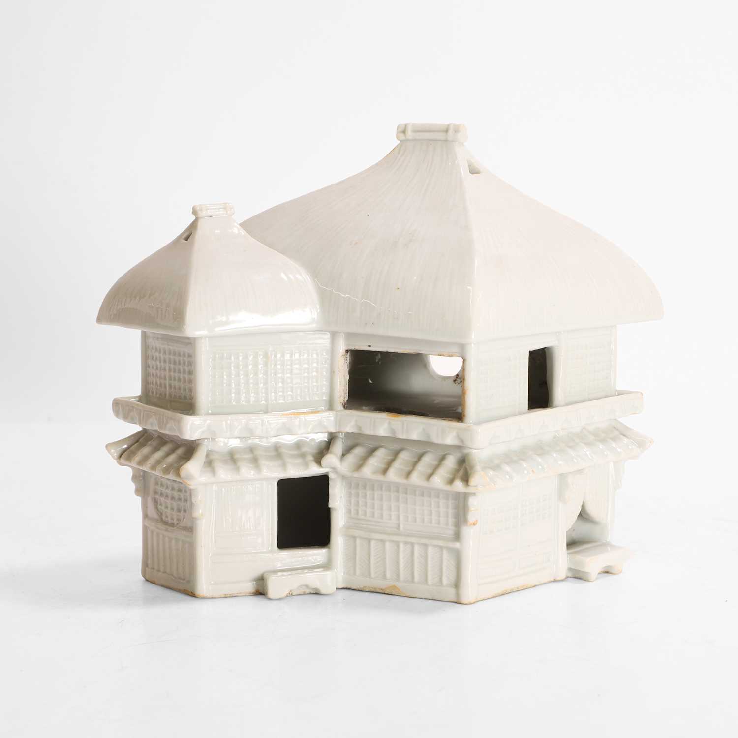 Lot 154 - A Japanese Hirado ware koro