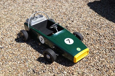 Lot 39 - A 1960s Lotus pedal car