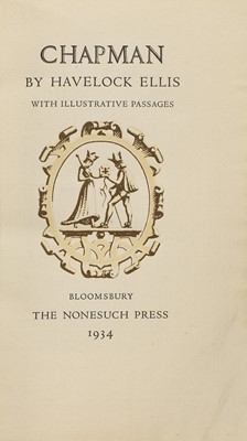 Lot 161 - NONESUCH Press. RAVILIOUS, HUGHES-STANTON, NASH, &c