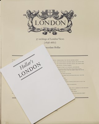 Lot 32 - Hollar (Wenceslaus) London: 37 Etchings of London Views (1636-1667). # 43 OF 250
