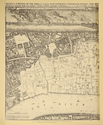 Lot 32 - Hollar (Wenceslaus) London: 37 Etchings of London Views (1636-1667). # 43 OF 250