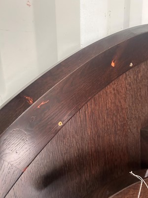 Lot 503 - A contemporary ‘Art Deco’ style dining table
