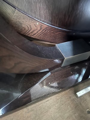 Lot 503 - A contemporary ‘Art Deco’ style dining table