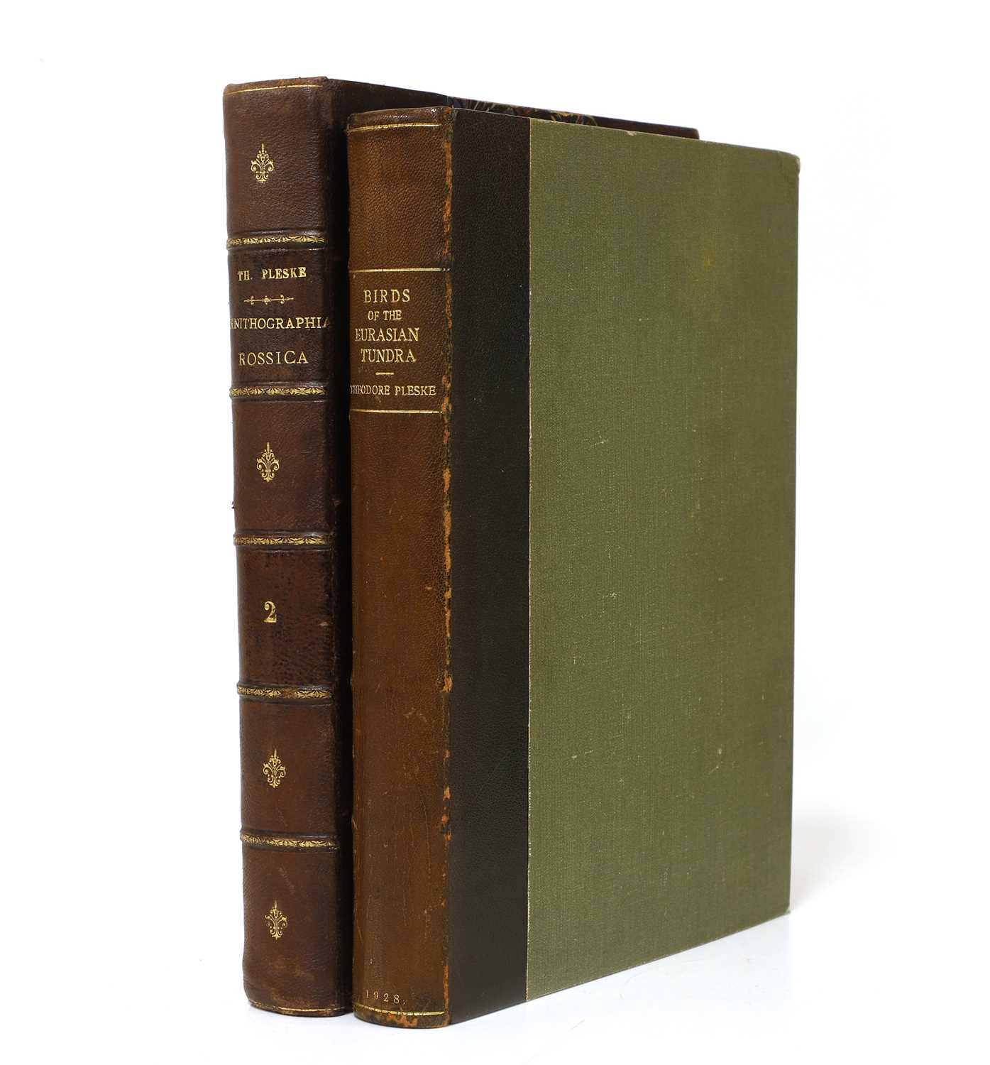 Lot 94 - Pleske, Theodor D: 1- Ornithographia Rossica; Die vogelfauna des Russischen Reichs.