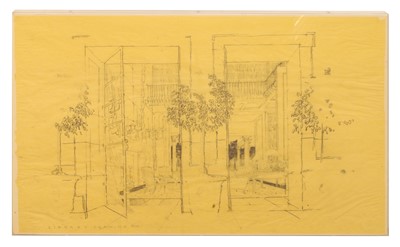 Lot 337 - A large group of architectural drawings