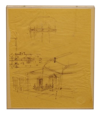Lot 337 - A large group of architectural drawings