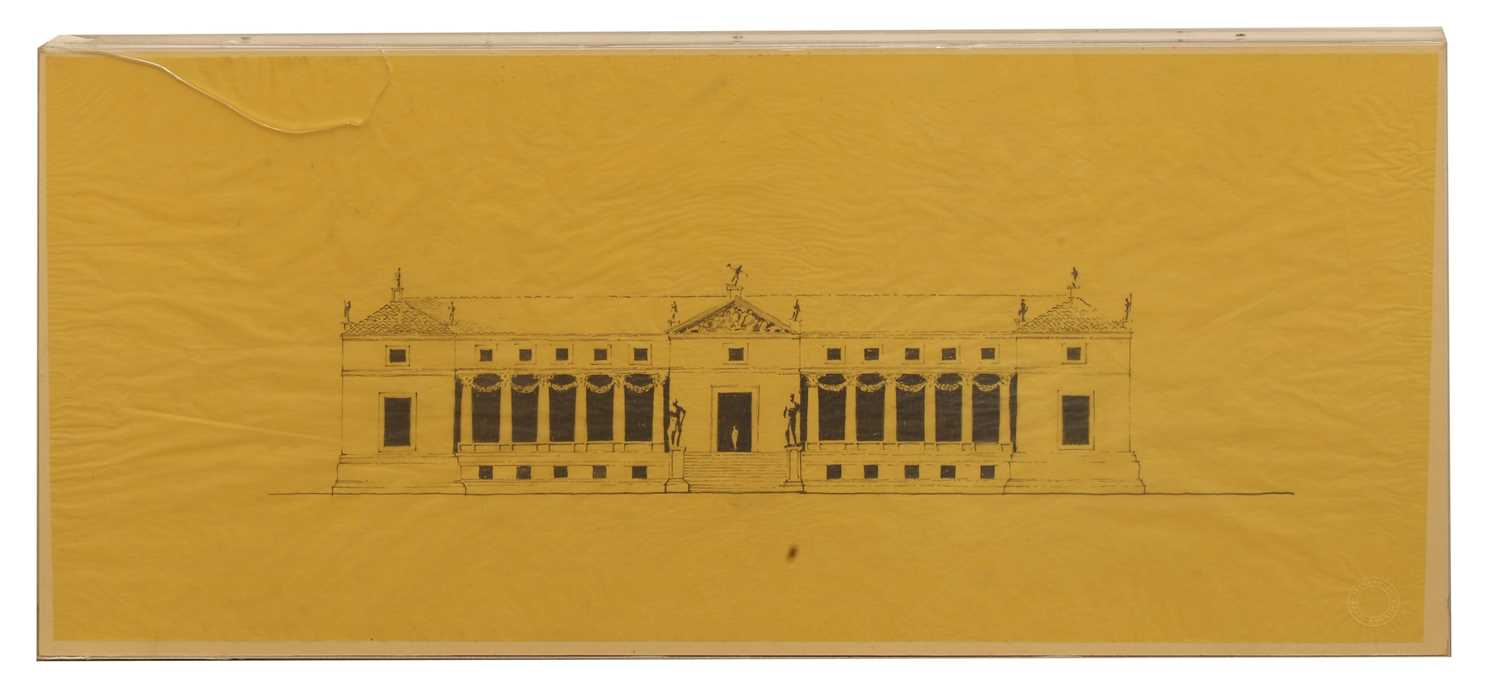 Lot 337 - A large group of architectural drawings