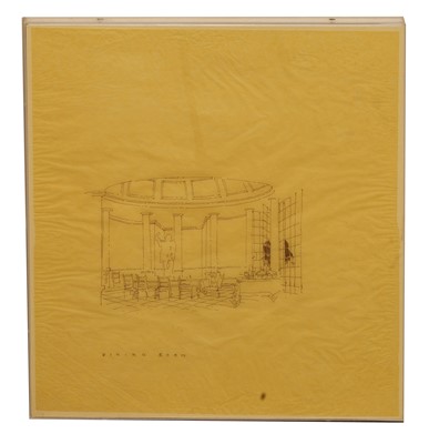 Lot 337 - A large group of architectural drawings