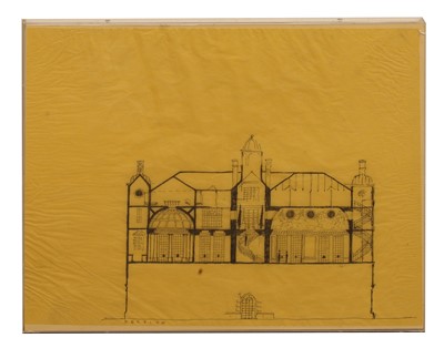 Lot 337 - A large group of architectural drawings