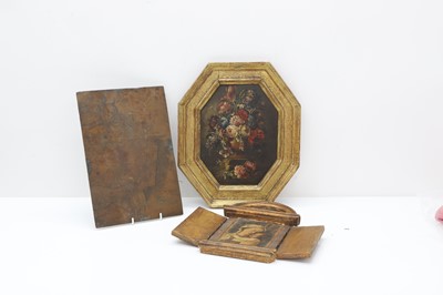 Lot 304 - An interesting double-sided copper plate