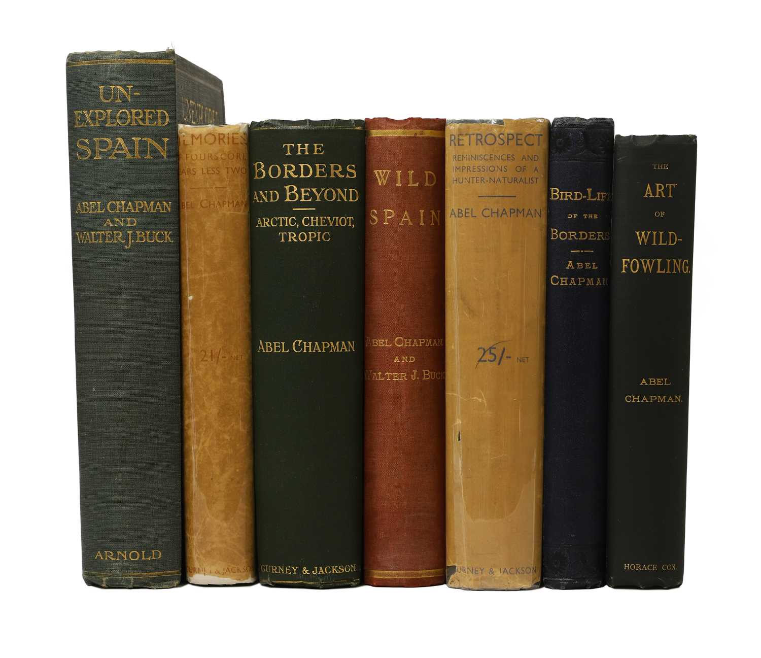 Lot 130 - UNIQUE COPY, with Five Original Drawings by the Author: CHAPMAN, Abel