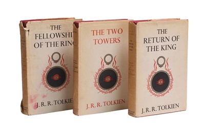 Lot 208 - TOLKIEN, J. R. R - The Lord Of The Rings, complete in three volumes: 
