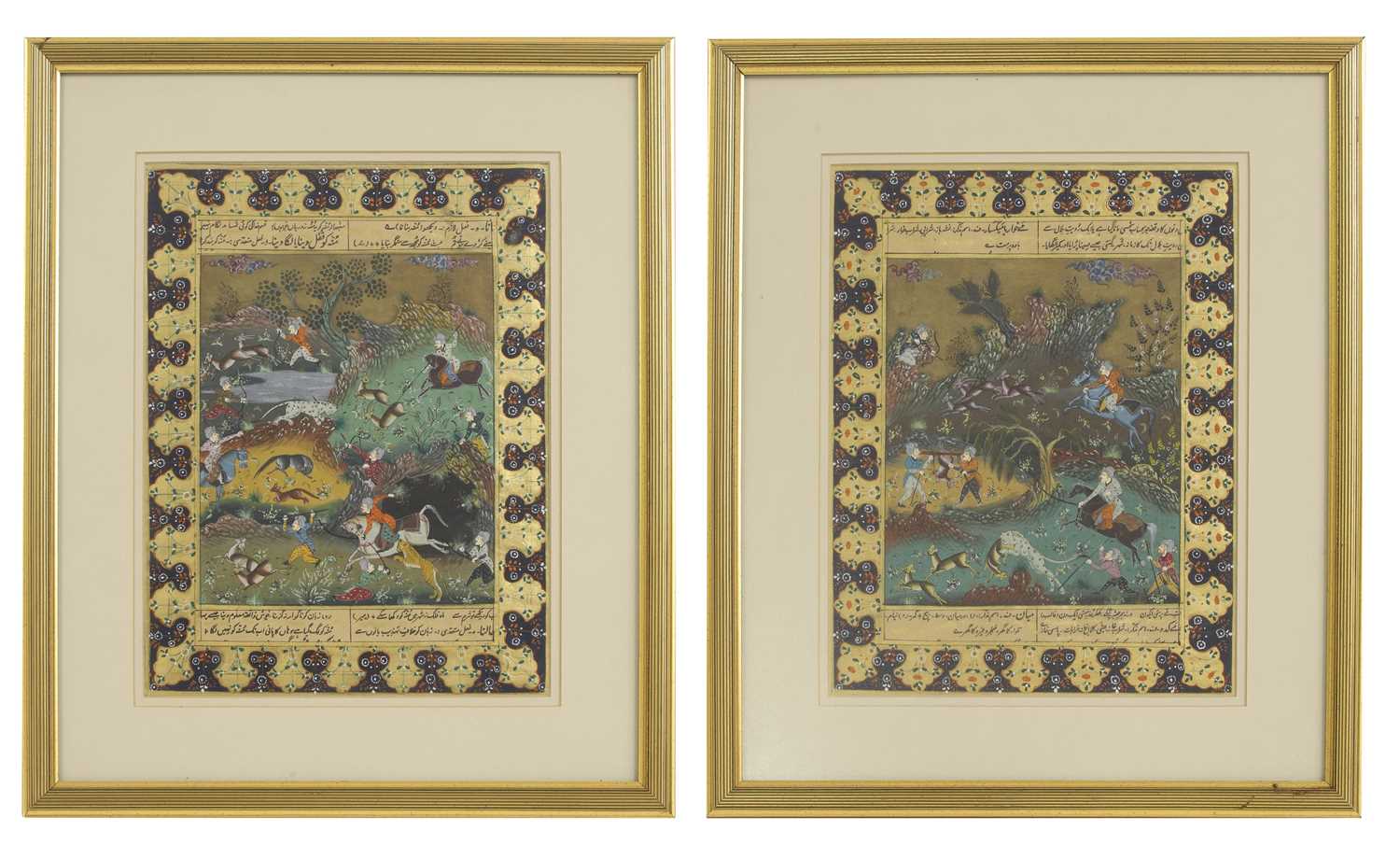 Lot 74 - A pair of Indo-Persian paintings