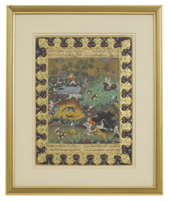 Lot 74 - A pair of Indo-Persian paintings