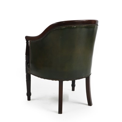 Lot 57 - A Regency mahogany library chair