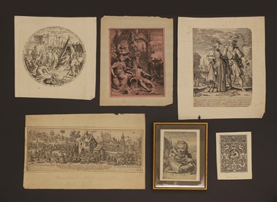 Lot 314 - A group of six prints
