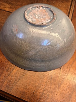 Lot 56 - A Korean celadon dish
