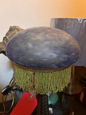 Lot 478 - A table lamp modelled as the 'Eiffel Tower'
